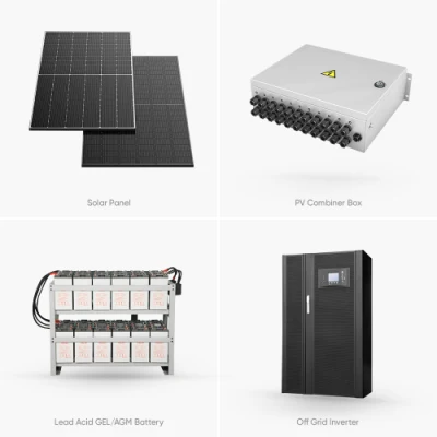 Off Grid Photovoltaik-Solarmodul-System 200 kW Energiespeicher PV-System