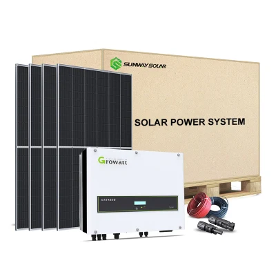 Hoher Wirkungsgrad auf dem Netz 10 kW 20 kW Solarenergie Home System 12 kVA Sonnensystem