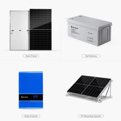 Komplettes Kit aus Gitter-Set 5kw 15 20 10 30 KW 3kV 50kw 50kVA 3kw 1kw 8kw 2000 Watt 220V 3000W 40kw Sonnensystem