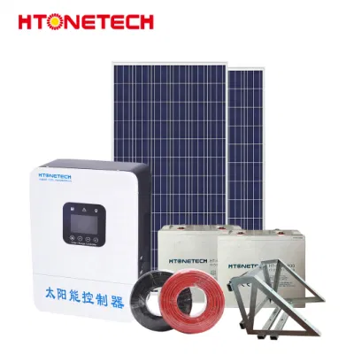 Htonetech off Grid 3000 WP Sonnensystem Lieferanten China 30kwh 40kwh 50kWh 67kwh 10 kW auf dem Netz-Solarstromsystem Mit Goodwe Solar Inverter