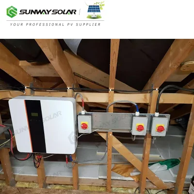 MPPT / PWM Sunway China Montagesystem Home Kit Solar mit gut Preis SWM-4kw-Hy