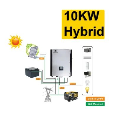 15 kVA Solaranlage 10 kW Solaranlage 10kVA Hybrid Solaranlage