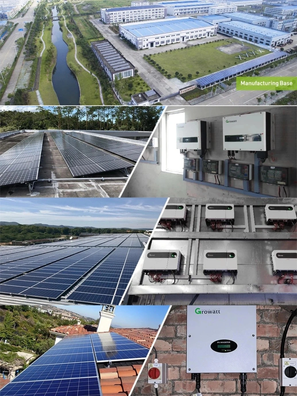 Manufacturer 600W 48V Power Inverter off-Grid Solar System Solar Power Inverter Growatt for Solar Home System