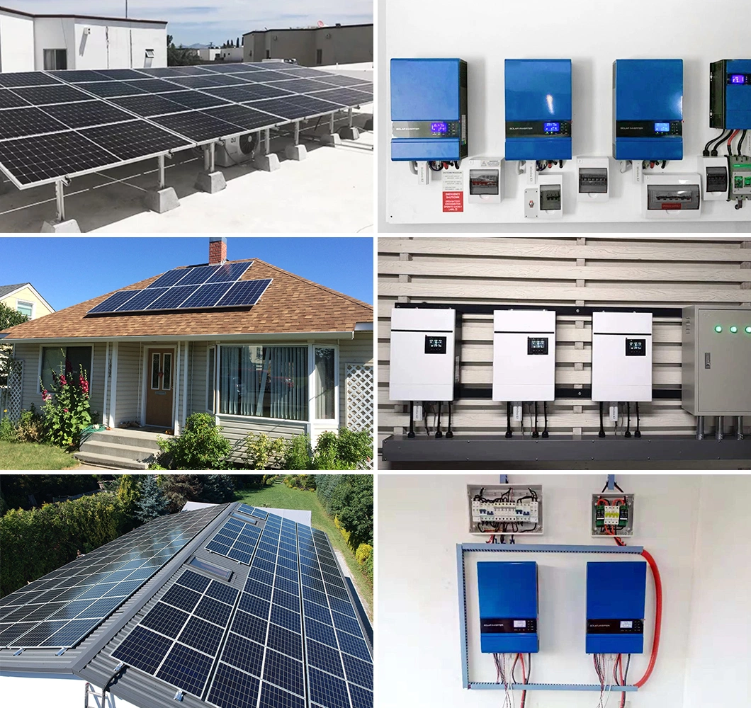 Complete Kit off Grid Set 5kw 15 20 10 30 Kw 3kv 50kw 50kVA 3kw 1kw 8kw 2000 Watt 220V 3000W 40kw Solar Energy System