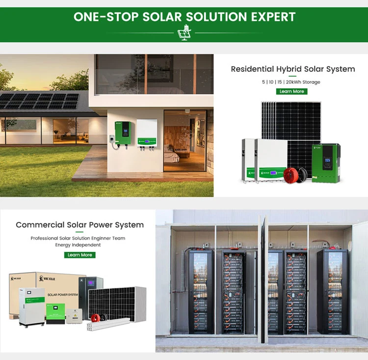 Whc Factory Price Home Use off Grid 1kw 3kw 5kw 7kw 10kwh LiFePO4 Battery Panel Generator Hybrid Inverter Solar Energy System 10kw Grid Tied