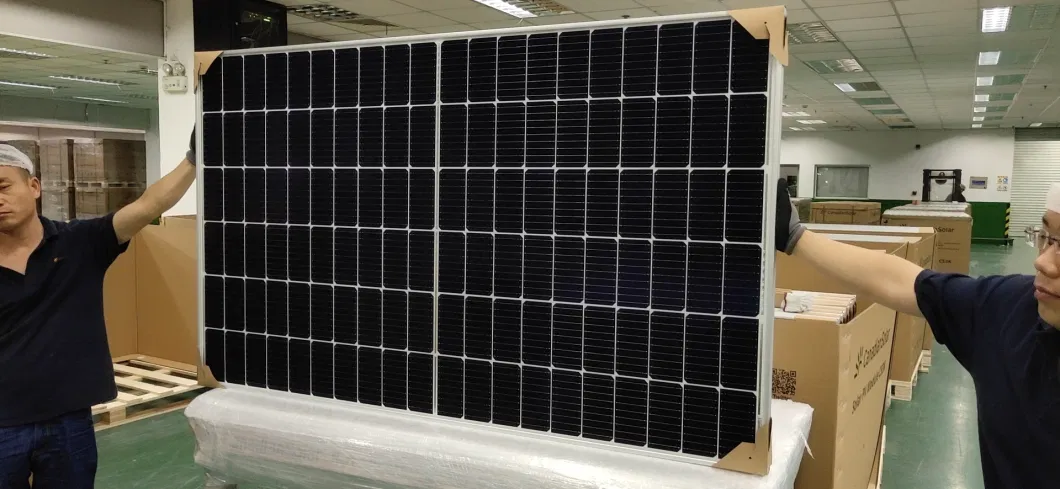 Solar Panel Jinko Trina Longi Ja 540W 545W 550W Half Cell 9bb PV Panels Sun Power Panel Monocrystalline Solar Modules with 25 Years Warranty ISO CE IEC TUV