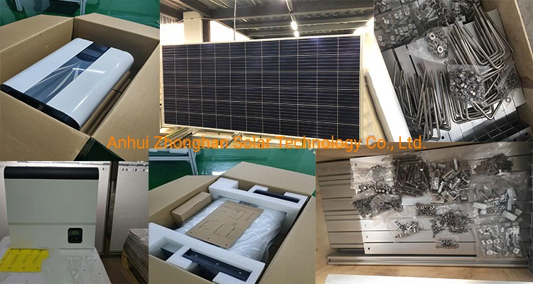 High Quality Factory Price Solar Energy System 3kw 5kw 8kw 10kw 15kw Hybrid Home Solar System
