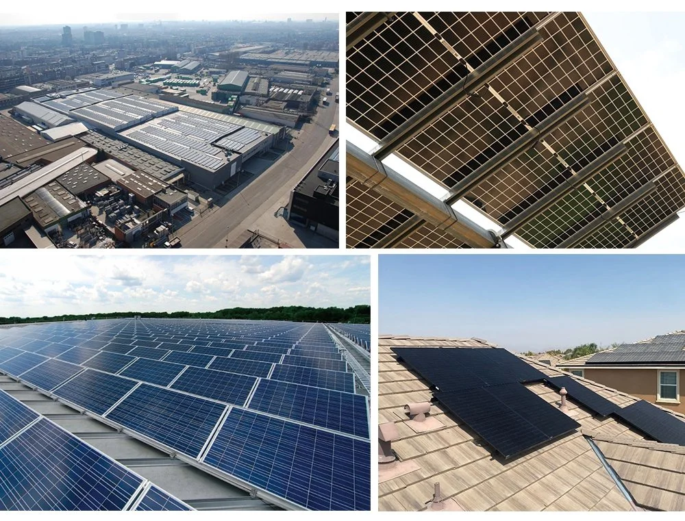 Mono Monocrystalline Ground Rooftop Mounted PV Power 550W 5 Kilowatt Solar Panel