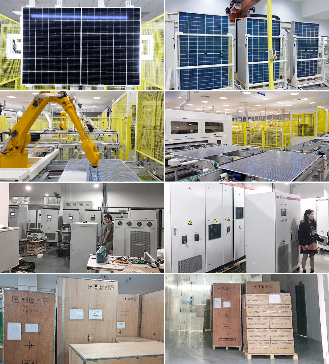 Sunpal Hybrid Solar Power System 40kw 45kw 50kw Solar Solution Full Package