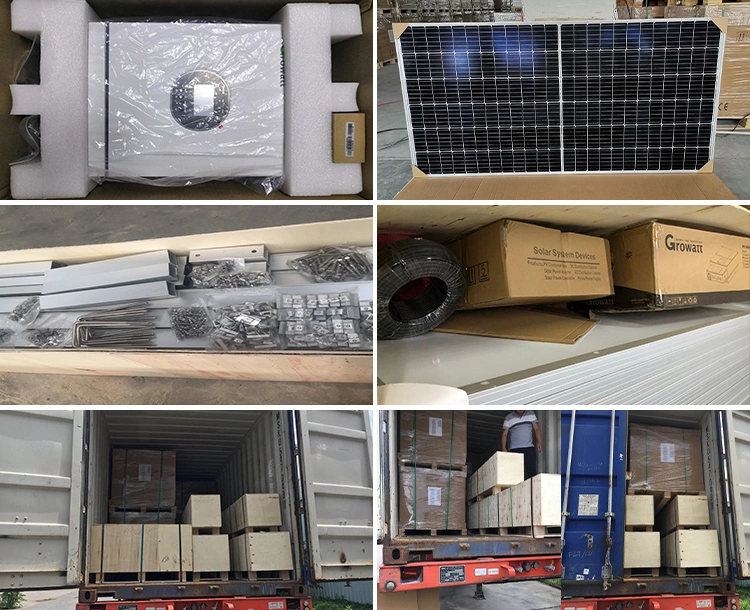 100kw Solar Paneles Solares Kit 100 Kw 150kw 200kw 300kw on Grid Solar System for Power Plant