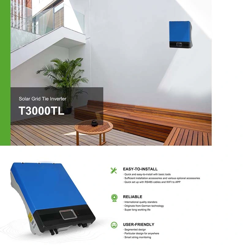 Multi Language Monitoring APP 1.5kw Monophase High Effective Good Price Solar Inverter