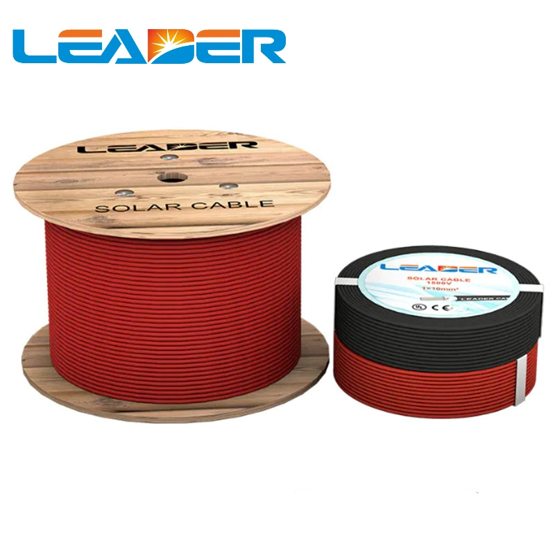 10/12/14/16AWG (2.5mmsq /4.0mmsq /6.0mmsq/10.0mmsq) PV Solar Solar Power Cable UL and TUV Approved Solar PV Cable