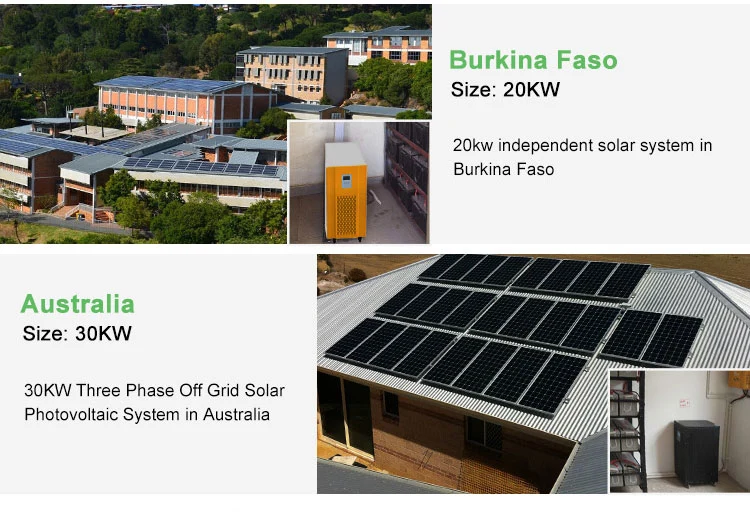 5 Kw Home off Grid Photovoltaic Kit Solar Panel Brackets Mounting Tracking Energy Storage System