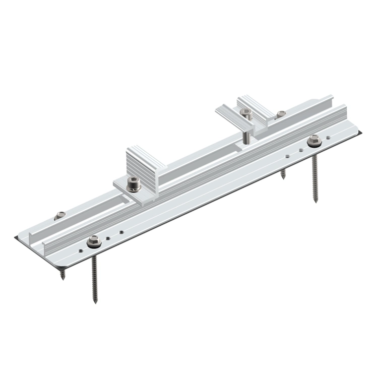 OEM Aluminum Profiles Commercial Racking Solar Roof Mounting System