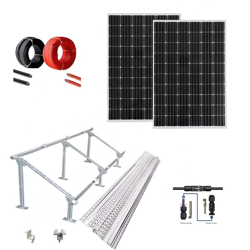 Home off Grid 1kw 2000W 3kw 5kw 7kw 30K 50kw 5 10 50 Kw Solar Panel Energy Power System Complete Kit Fotovoltaico for Home