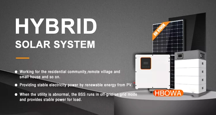 on and off Grid Solar Energy System 5 Kw Hybrid Solar Power System Home Solar Panel Kit
