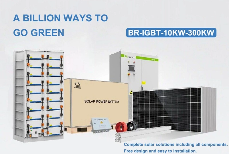 10kw 15kw 20kw 30kw 50kw Customized Lithium Battery Hybrid off Grid Solar Storageenergy Power Generator Panels System Kit