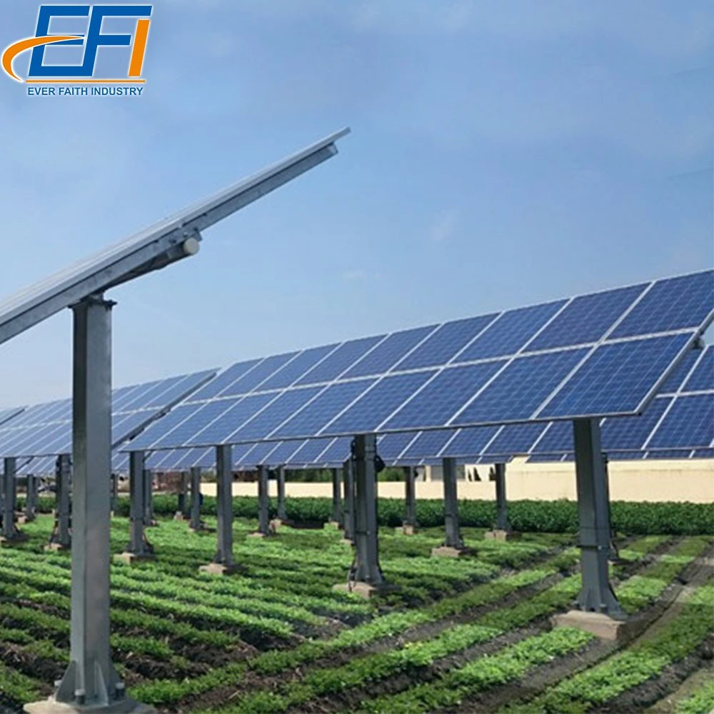 20 Kw Solar Ground Mounted Aluminium Solar Panel Ground Mounted Racks System