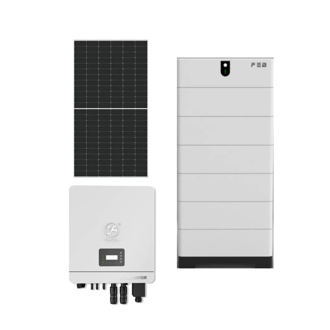 Yingfa Solar Energy System 5kw Inverter 15 Kwh Storage 16 Cells