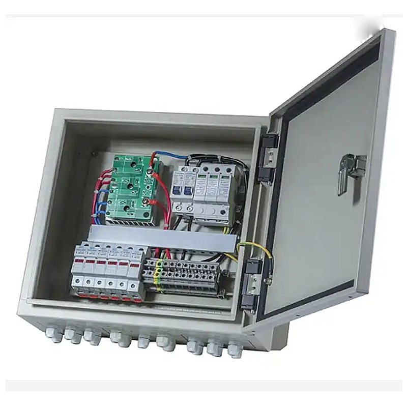 New Design IP65 Waterproof 6 String 1000V 1500V DC Solar Panel PV Junction Combiner Box for Sale