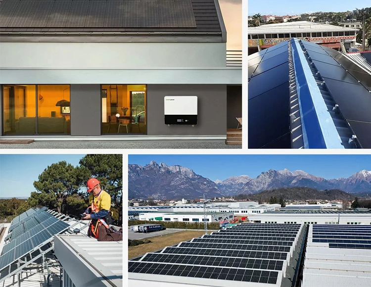 ISO9001/CE 10kw 5kw Solar off-Grid Energy Storage Station Complete Hybrid PV Power Solar System with Good Price
