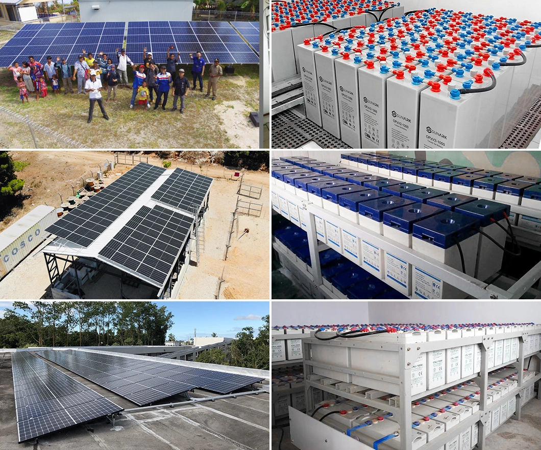 Sunevo Solar System 50kw Complete 50kw 50 Kw Solar Power Plant with Battery