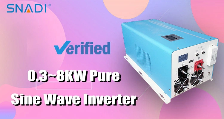 8kw 48V 96V Low Frequency Pure Sine Wave Solar Inverter