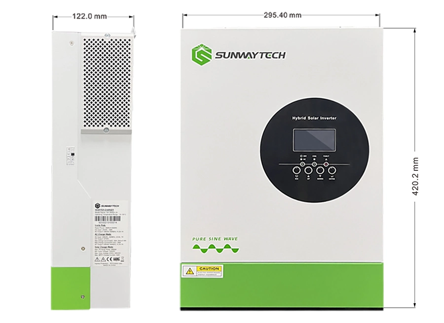 Solar Inverter 3500W 5500W 5.5kw 3.5kw on off Grid Solar 48V 24V MPPT Inverter Manufacturer