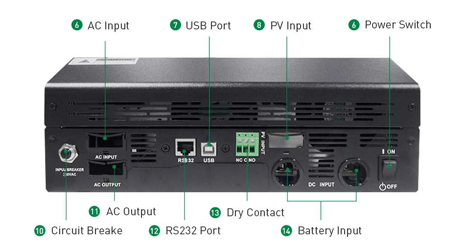 Sunpal off Grid Solar Inverter 48V 3kw 5kw 5000W 10kw 5 10 Kw Pure Sine Wave Hybrid Solar Inverter with MPPT Controller