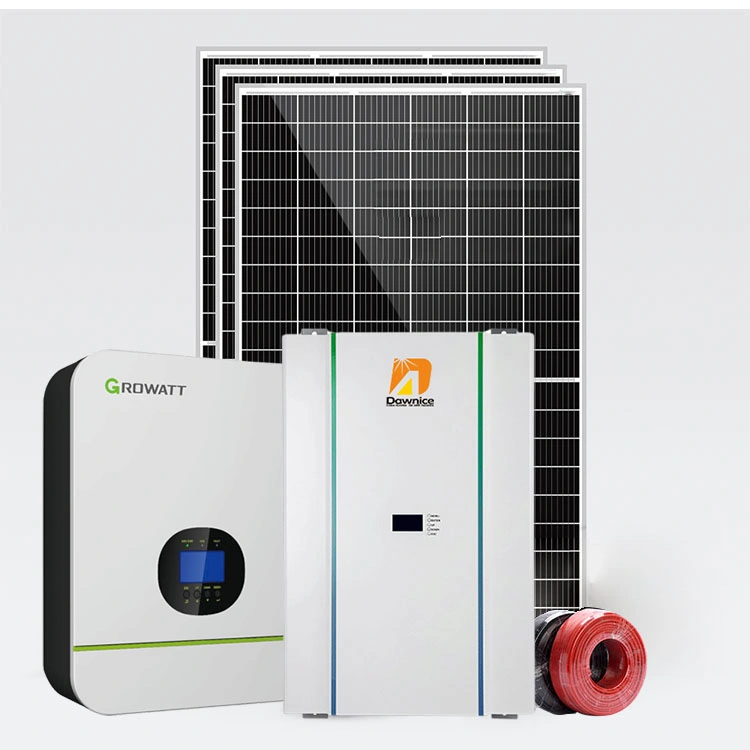 All in One 6kw Sunpal Power Wall Solar System 2kw 10 Kw 3kw 5kw on Grid off Hybrid Power Complete panel Systems for Home