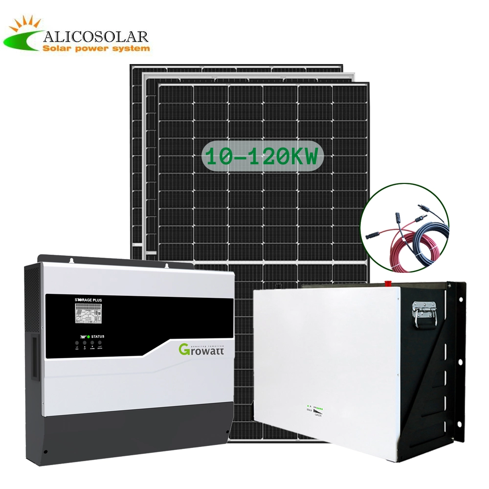10 kVA 12 Kw Approved CE TUV Solar Panel System