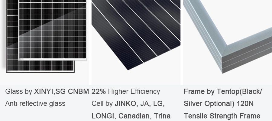 MPPT 30 Kw 35kw Hybrid PV Panel Solar Power System