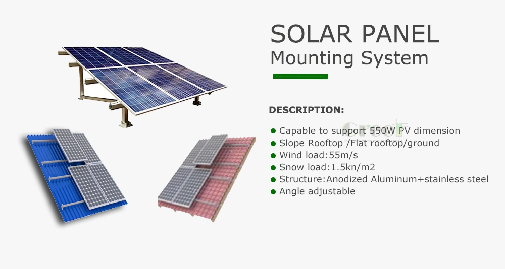 Complete 3000W, 5000W Solar System Hybrid 5kVA PV Panel Kit for Home