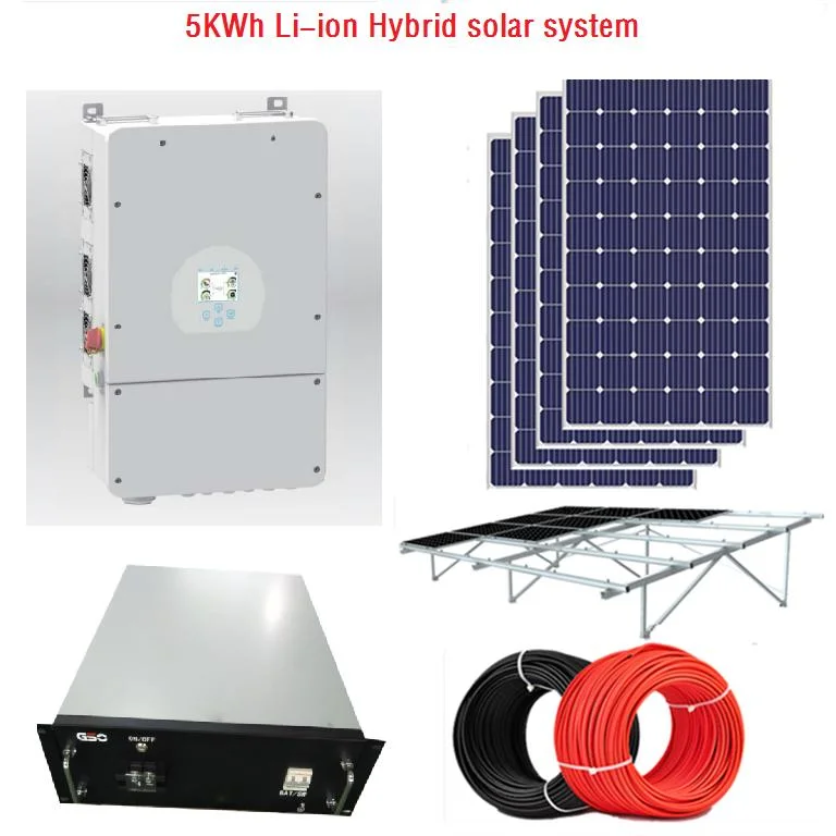 PV 5 Kw 1kw 3kw 6kw 8kw 10kw 15kw 20kw 30kw 50kw Solar System 5kw 5000 Watt Solar Panel 5kw Solar Power System