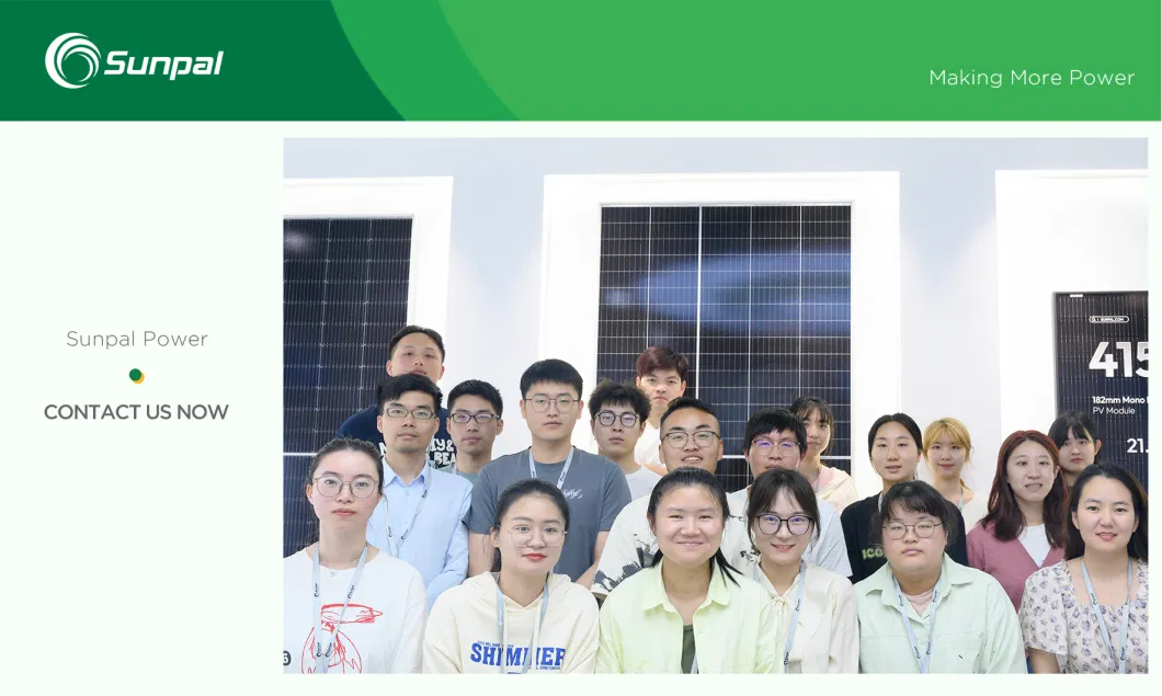 Sunpal Solar Energy System off Grid Full Set 50kw 100kw China Wholesale Solar Power System