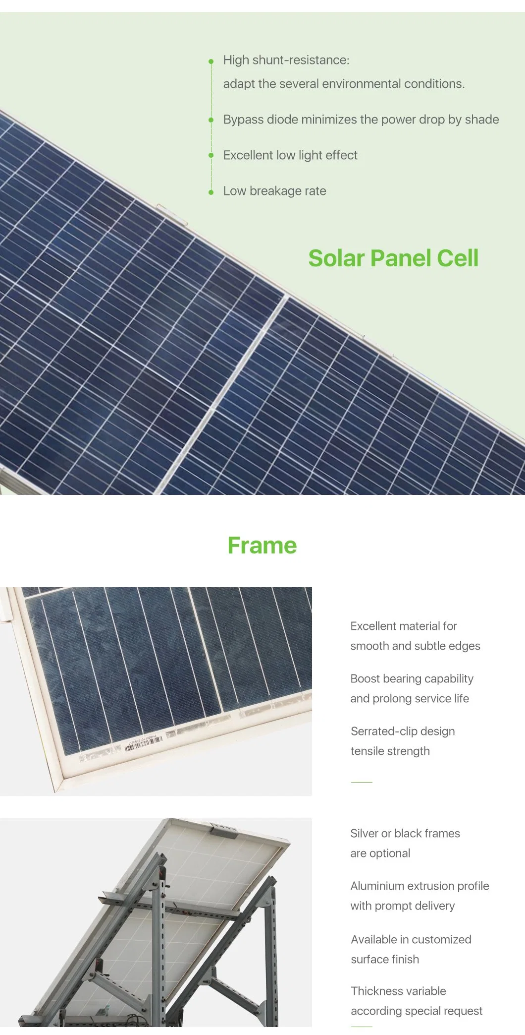 High Power Hjt Bifacial Solar Photovoltaic PV Module 600 650 700 800 1000 Watt 600W 700W 800W Solar Panels 1000W Price 6kw Solar Energy System