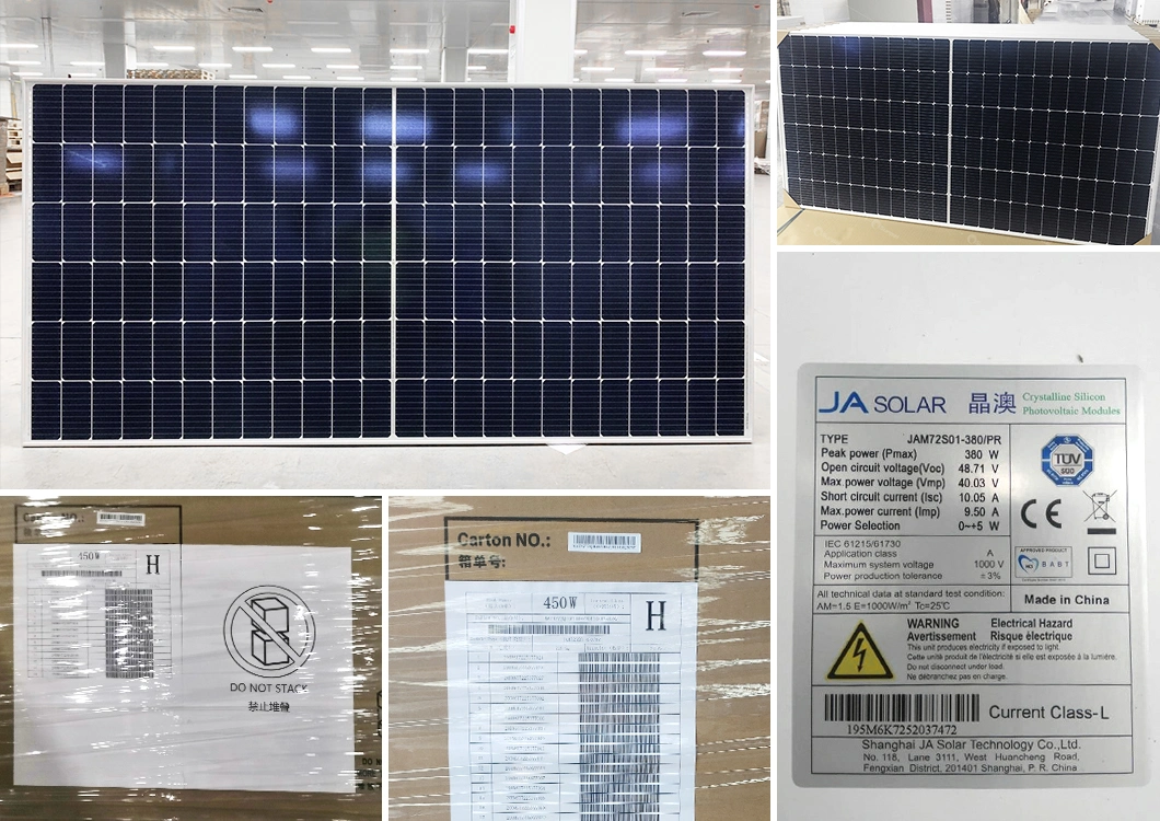 Best Quality JAM72S30/MR Shingled Solar Panel 10 Kw 540 Watt Yingli Solar Panel