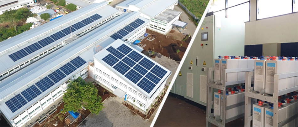 Commercial Full Solar Panel 20 40 80 100 Kw kVA Hybrid Solar Power System with Competitive Price