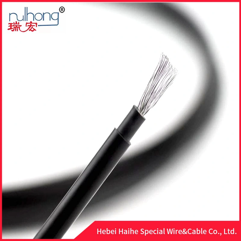 Chinese Supplier Customizes 6mm and 10mm Photovoltaic DC Panel PV Cable Solar Cable