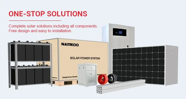 Smart Solar Set off Grid Solar Energy System 3kw 4kw 5kw 8kw 10kw Complete Solar Panel System for Home