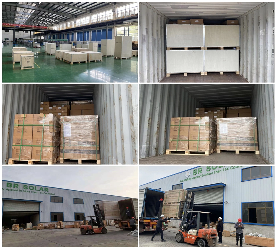 China off-Grid Br Carton and Pallet 5kw Power PV Solar System