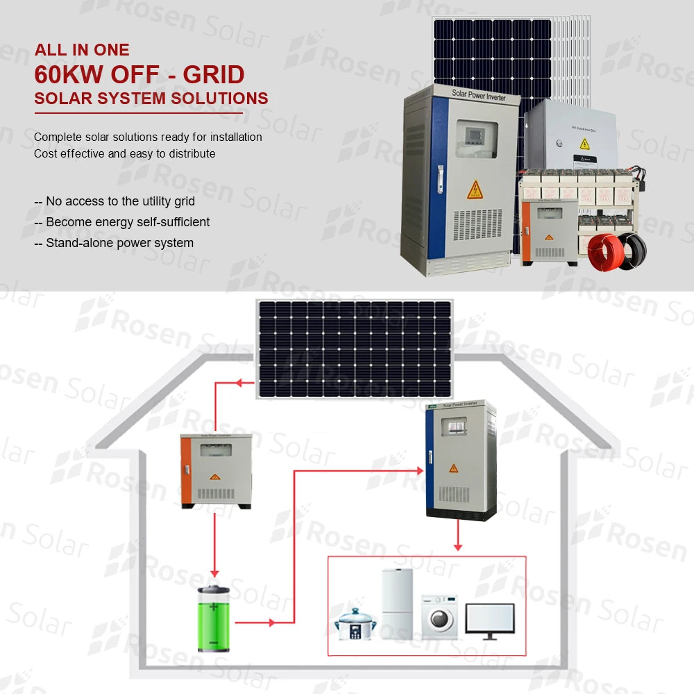off Grid 60kw Home Solar Power System 60 Kw Solar Energy Systems