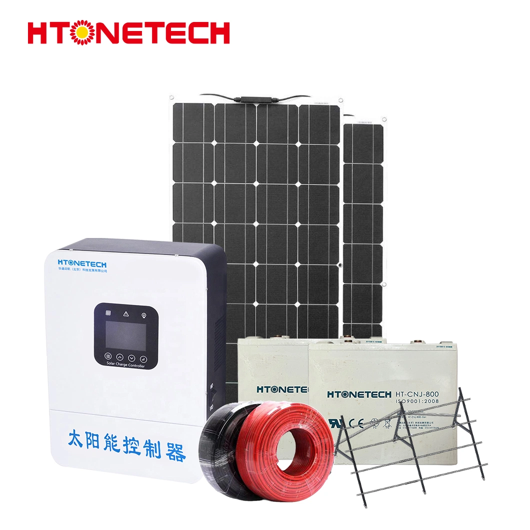 Htonetech Mini Solar System Price off Grid 5 Kilowatts Suppliers China 30kwh 40kwh 50kwh 96kwh 405W 410W 415W 420W Home Solar Energy Systems