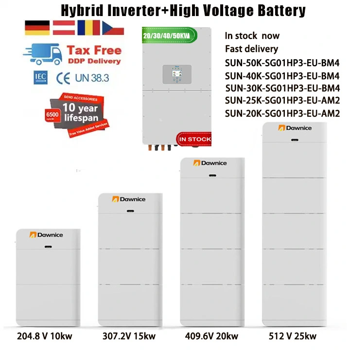 50 kVA Solar Inverter 40kw 50kw Deye Hybrid System off Grid Sg01HP3 Lithium Battery Wechselrichter 30kw 35kw Ibrido Trifase