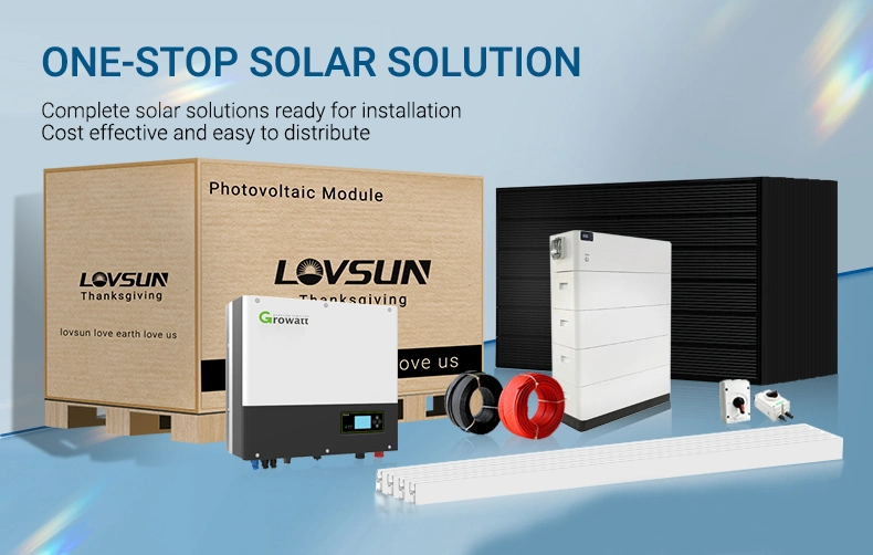 10kw Complete Solar Hybrid System Kit with 400W Solar Panel Solar Panel System for Home