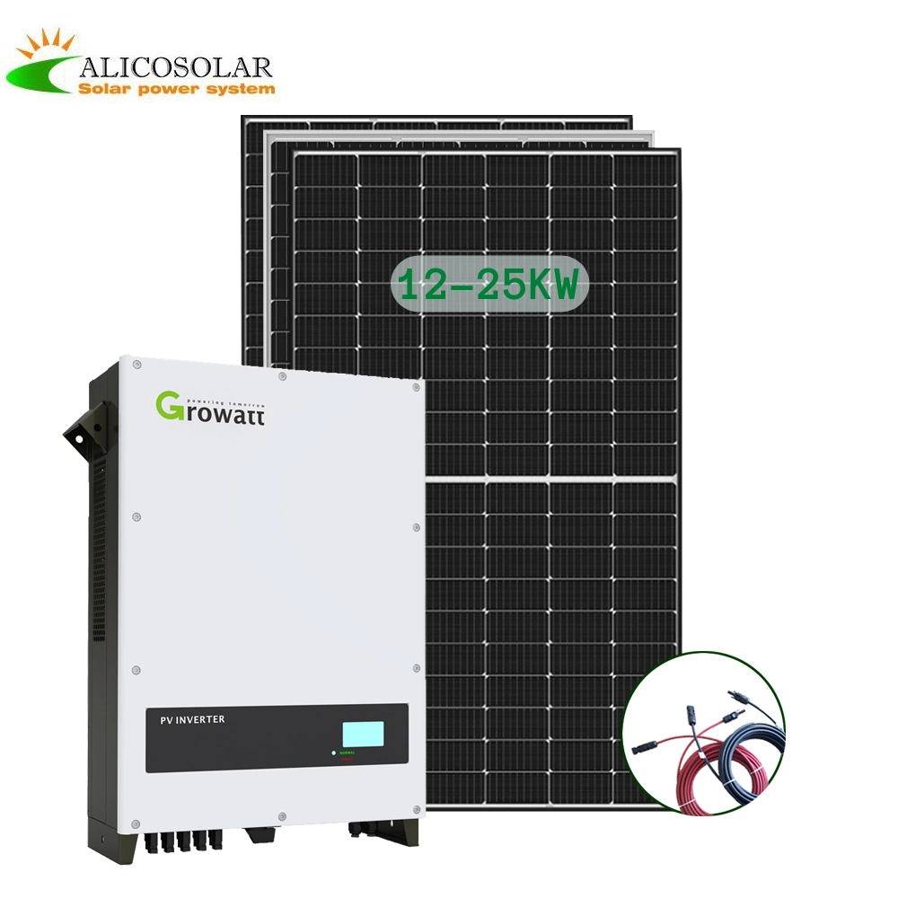 Good Service on-Grid System 15 Kw Solar Kit with Inverter Without battery