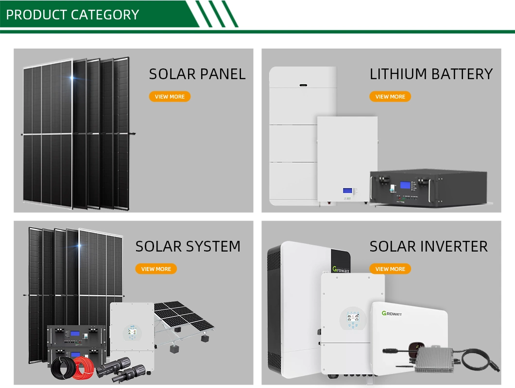 Wholesale 8kw 10kw 12kw 15kw 20kw off Grid on Gird Tied Hybrid Home Residential Photovoltaic PV Renewable Solar Panel Electric Energy Power System Price