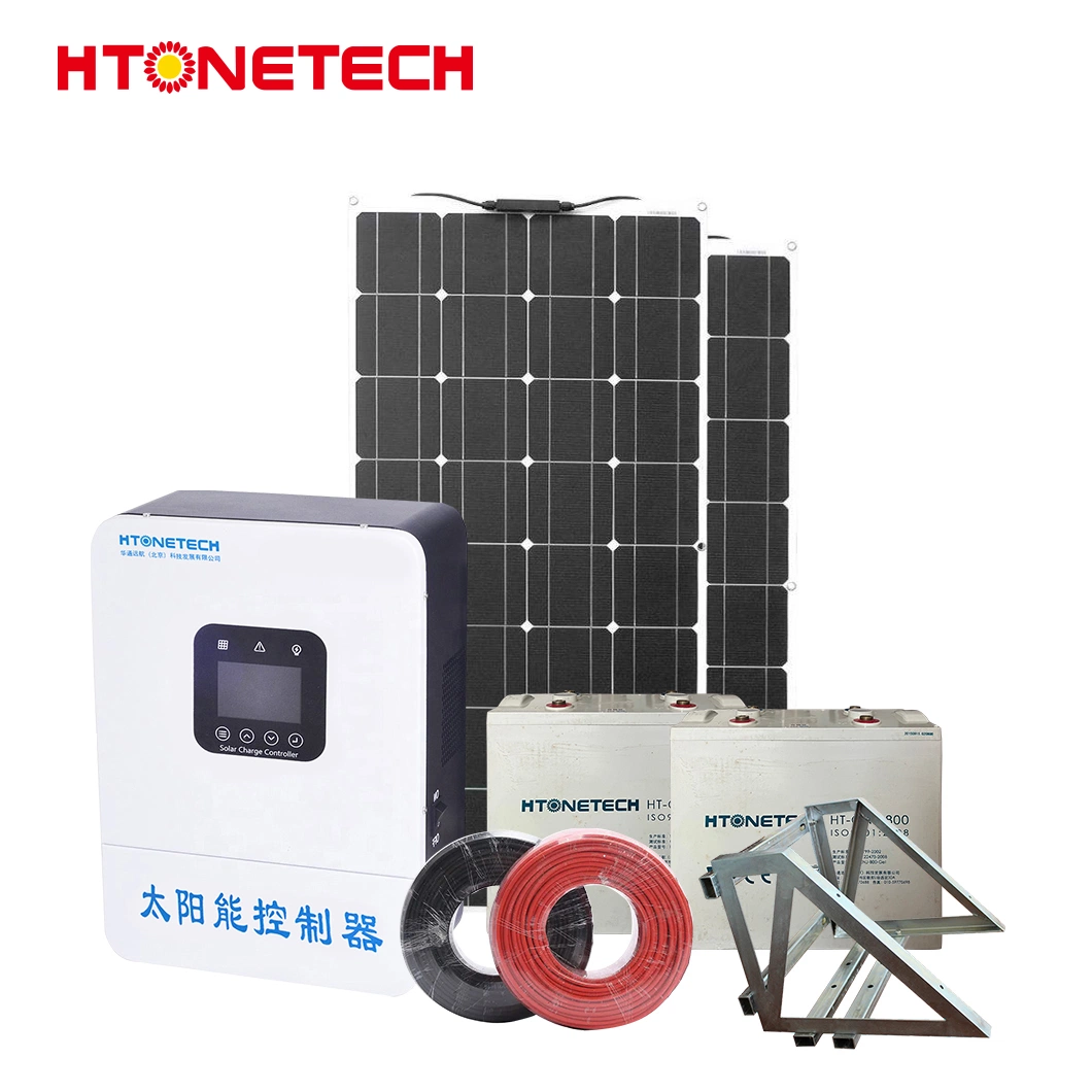 Htonetech 7kw off Grid Solar System Manufacturers China 20kw Panel and Inverter 17 Kw Home Solar Power System with 3kVA Solar Inverter