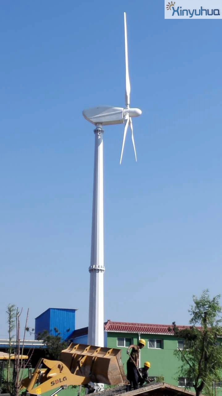 Jinan Xyh Factory Good Quality Wind Turbine Alternative Energy Generators 5kw, 10kw Wind Solar Hybrid Power System Wind Generator