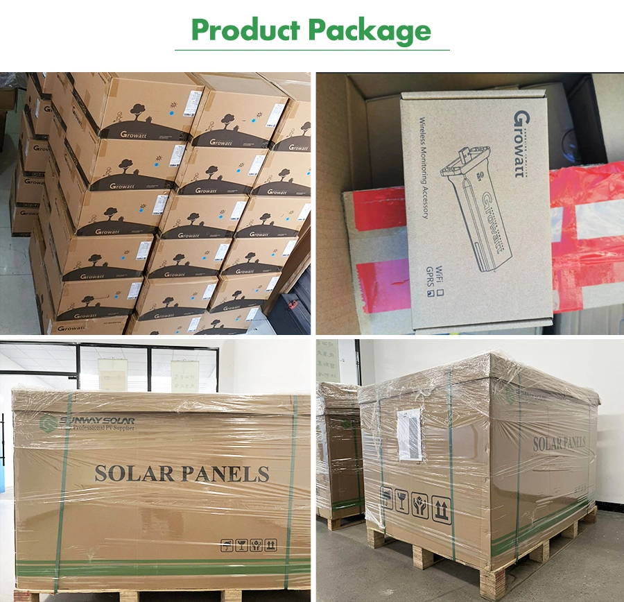 New Energy 2kw 3kw 5kw 6kw Home Grid Solar Energy System 5kVA Solar System China Market Price